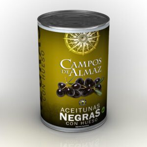 Aceituna Negra Con Hueso 5 Kg Campos De Almaz 1