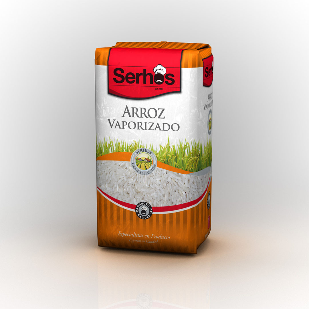 Arroz Vaporizado 1a 1 Kg Serhos