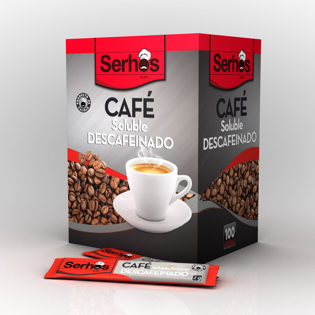 Cafe Soluble Descafeinado 2 G