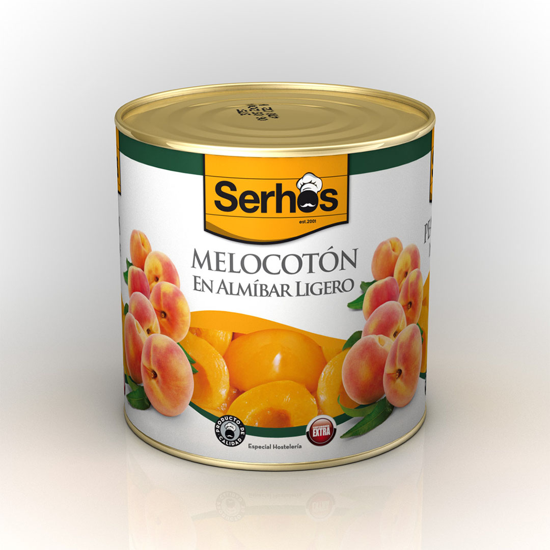 Melocoton Almibar 3040 3 Kg Serhos