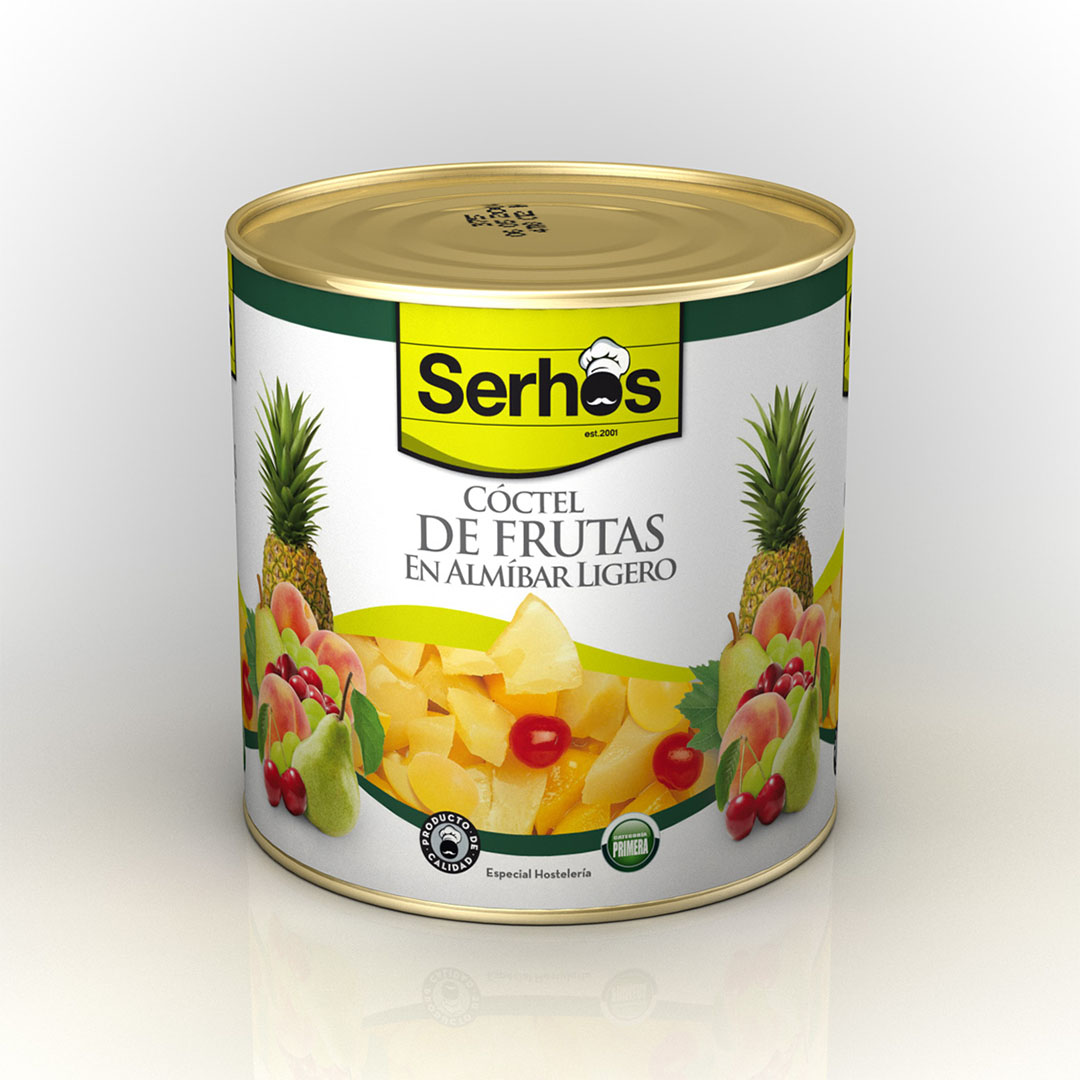 Coctel De Frutas 3 Kg Serhos