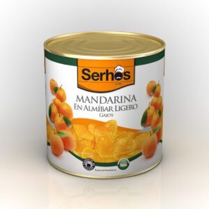 Mandarina Gajos Almibar 3 Kg Serhos