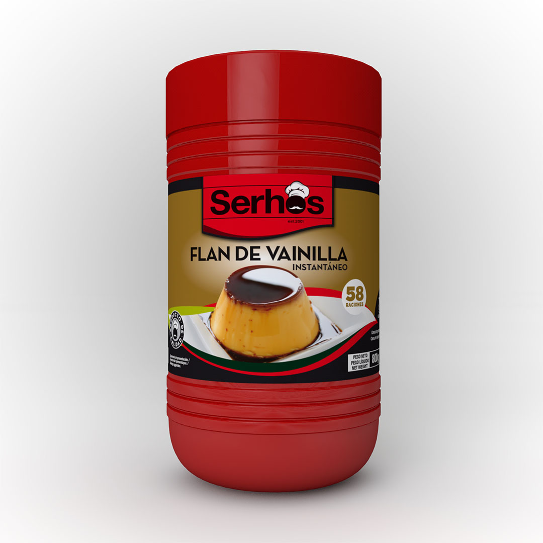 Flan De Vainilla 800 G