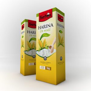 Harina De Maiz Fina 1 Kg Serhos